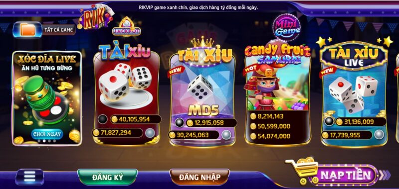 Rikvip đổi thưởng