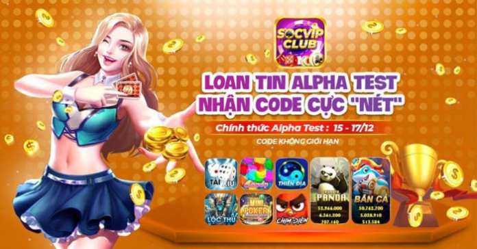 Chương trình tặng Gift Code Socvip Club cho tân thủ
