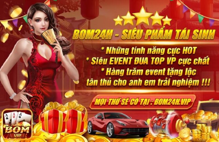 Tham gia sự kiện Bom24h Giftcode để nhận nhiều phần quà hấp dẫn