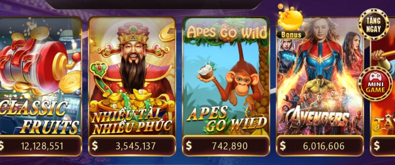 Ấn tượng của kho game Tdtc