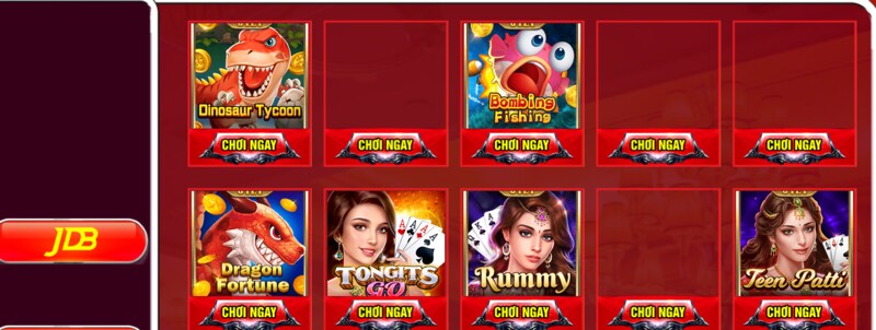 Các trò chơi mini game quen thuộc tại K8Vin