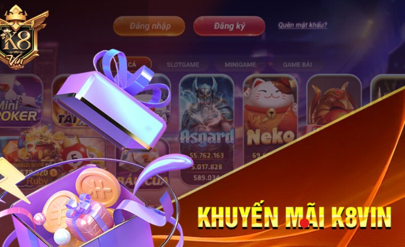 Các sự kiện khuyến mãi hấp dẫn nhất và mới nhất tại K8Vin